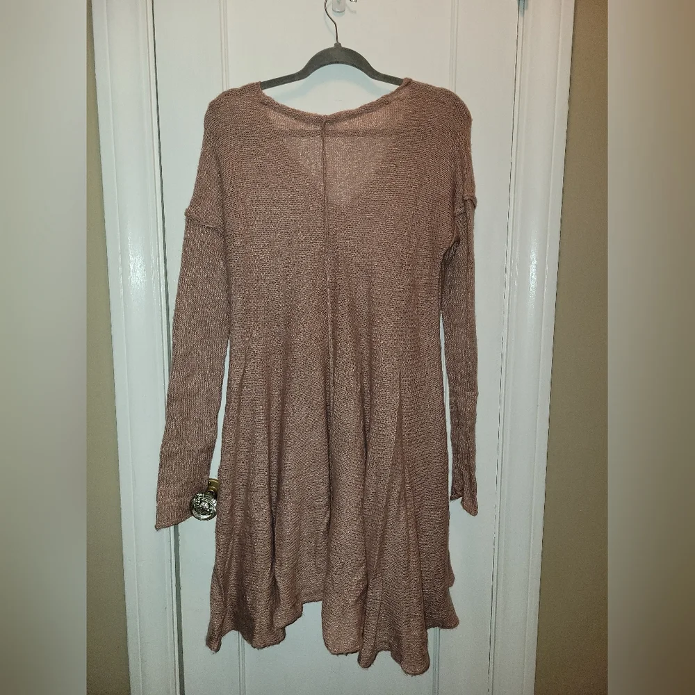 Free People Dancing In The Forest Sweater Tunic Women's Size M